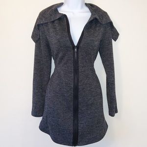 Vera wang zip up sweater